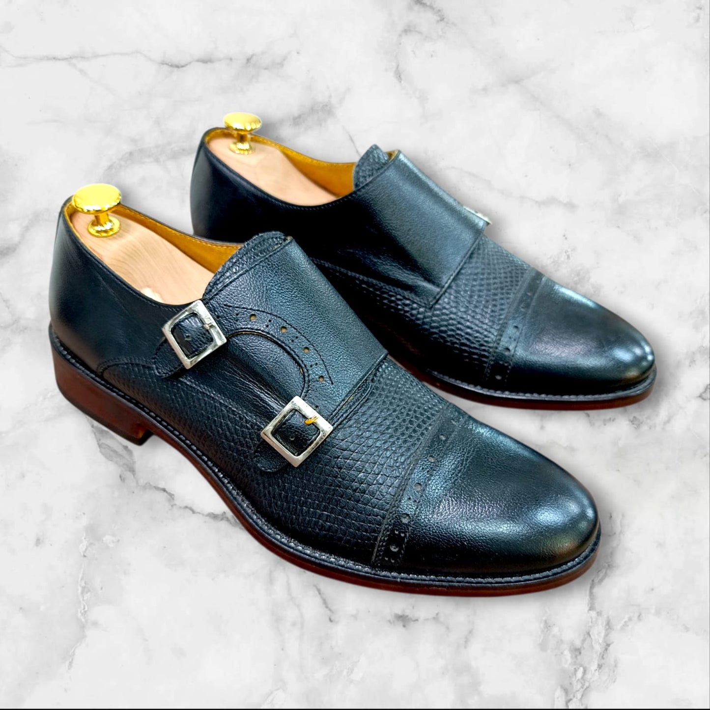 DOBLE MONKSTRAP NEGRO