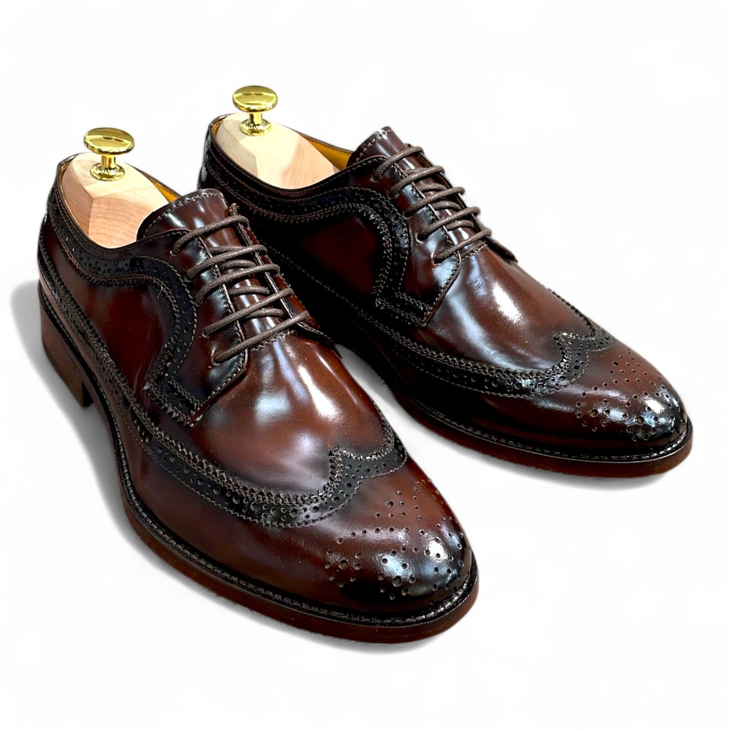 DERBY FLORENTIC CHOCOLATE FULL BROGUE