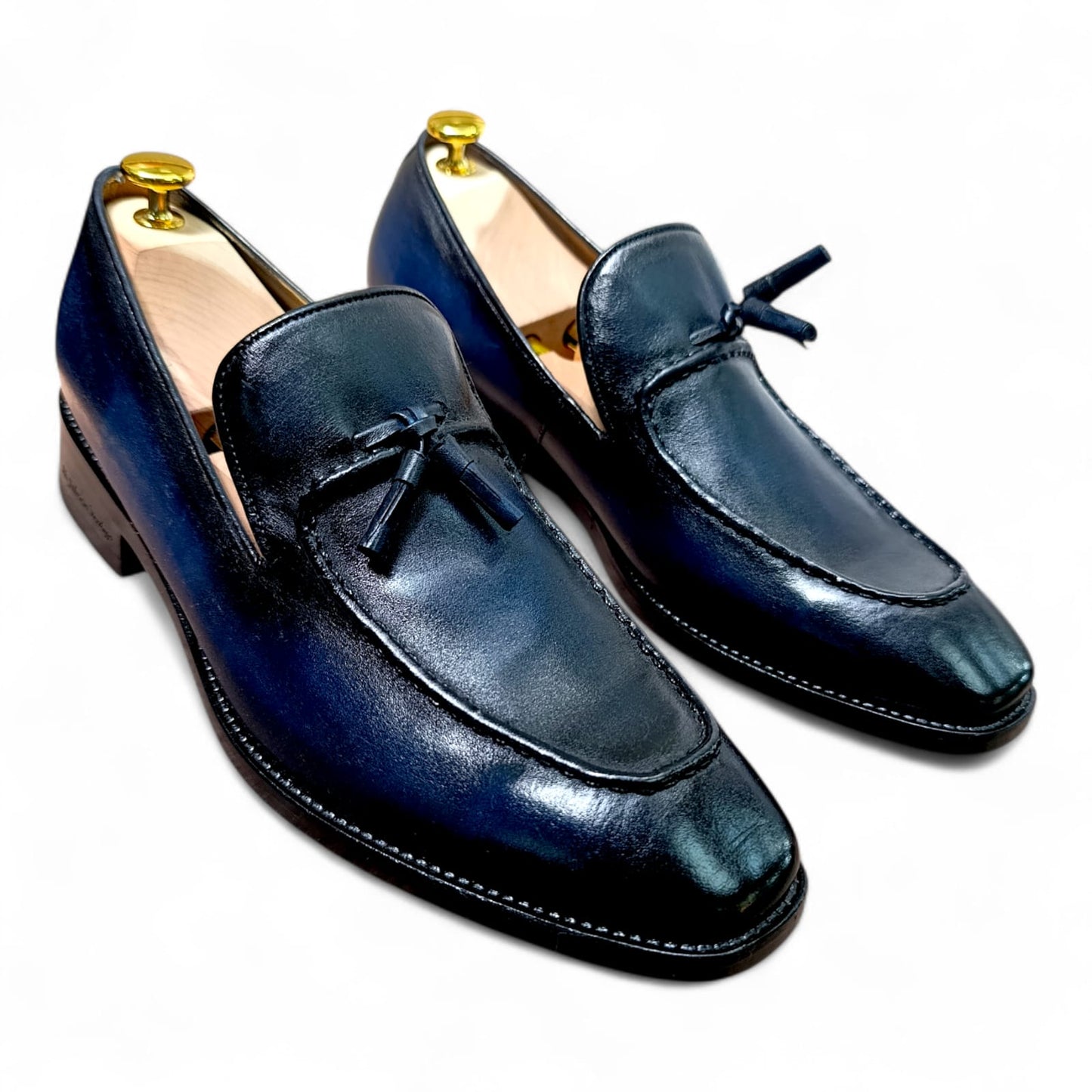MOCASIN SCAFORA AZUL MARINO BAJO PEDIDO
