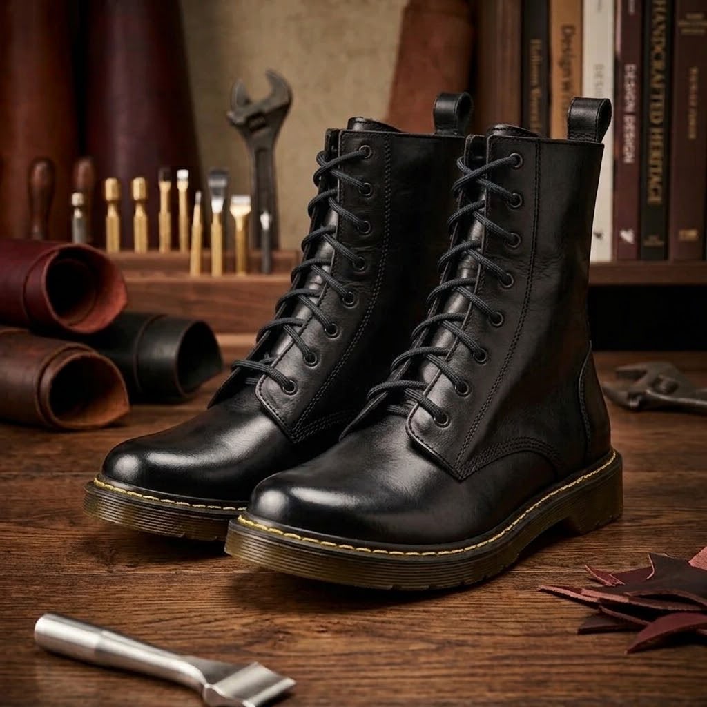 ROMA LEATHER BOOTS