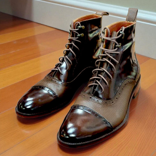 BOTÍN ESCOCÉS FLORANTIC CHOCOLATE TALLA 41