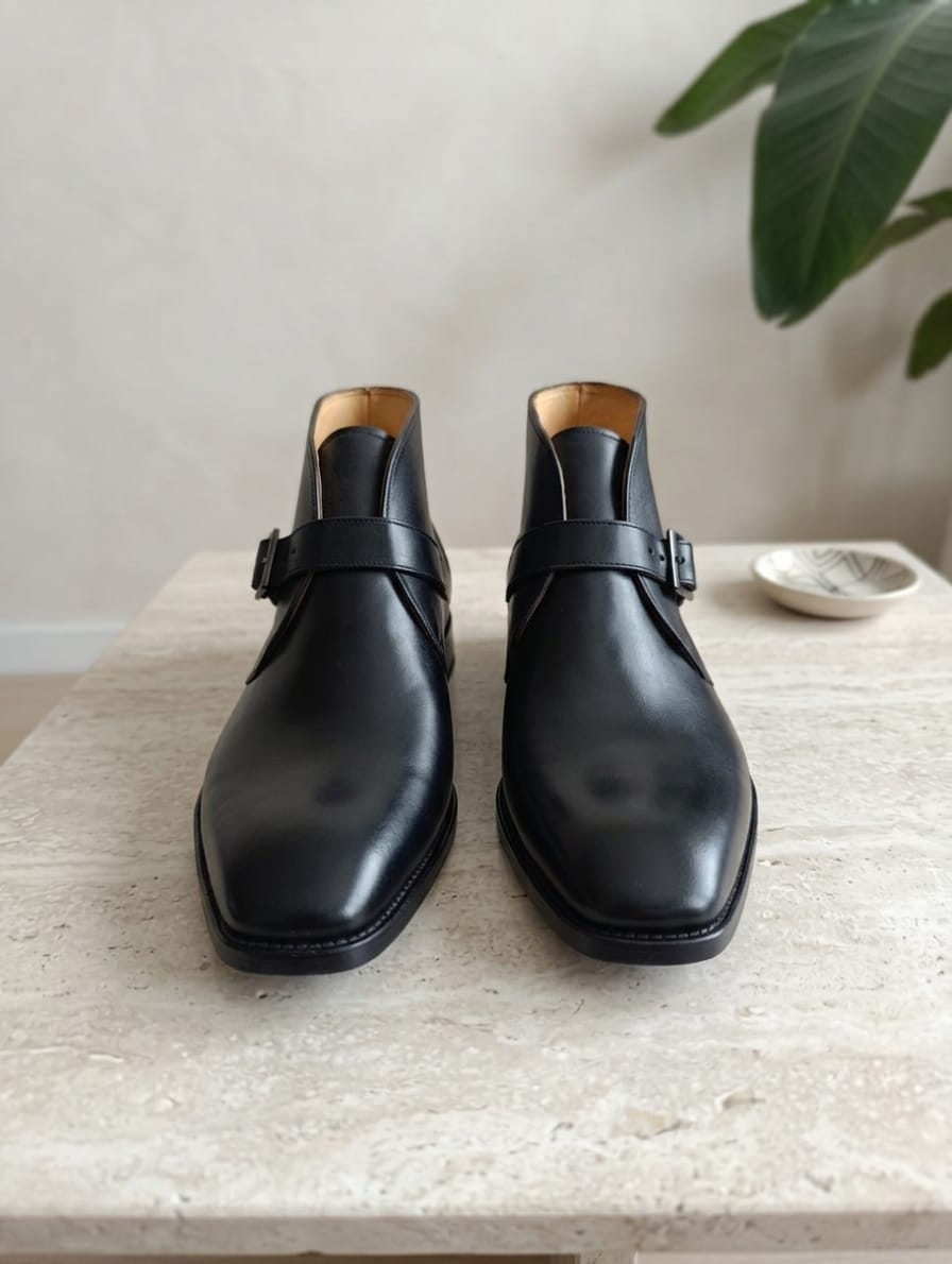 BOTIN SINGLE MONKSTRAP NEGRO