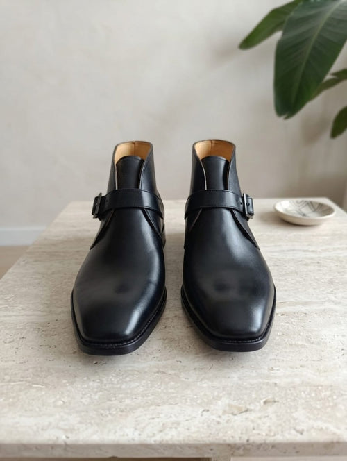 BOTIN SINGLE MONKSTRAP NEGRO