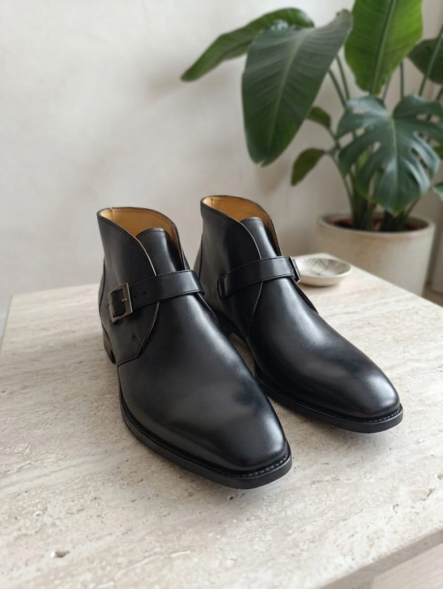 BOTIN SINGLE MONKSTRAP NEGRO