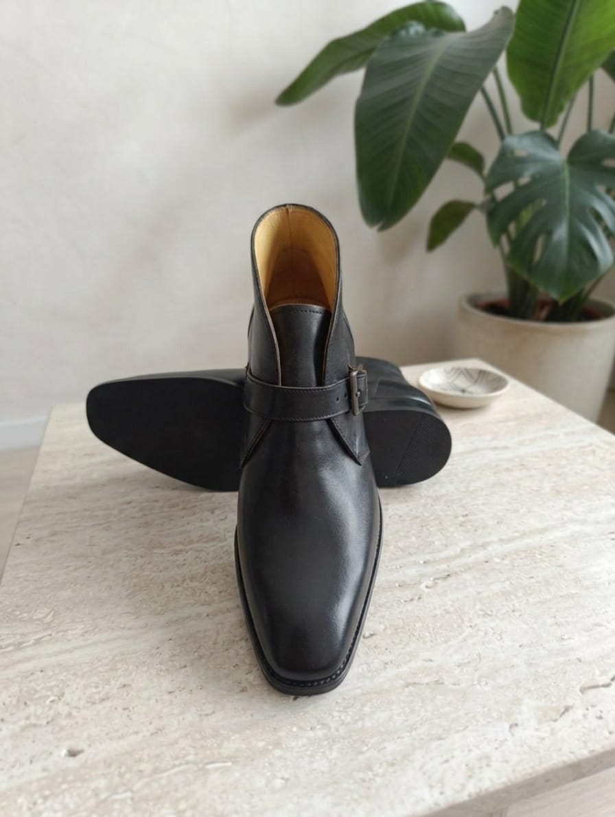 BOTIN SINGLE MONKSTRAP NEGRO