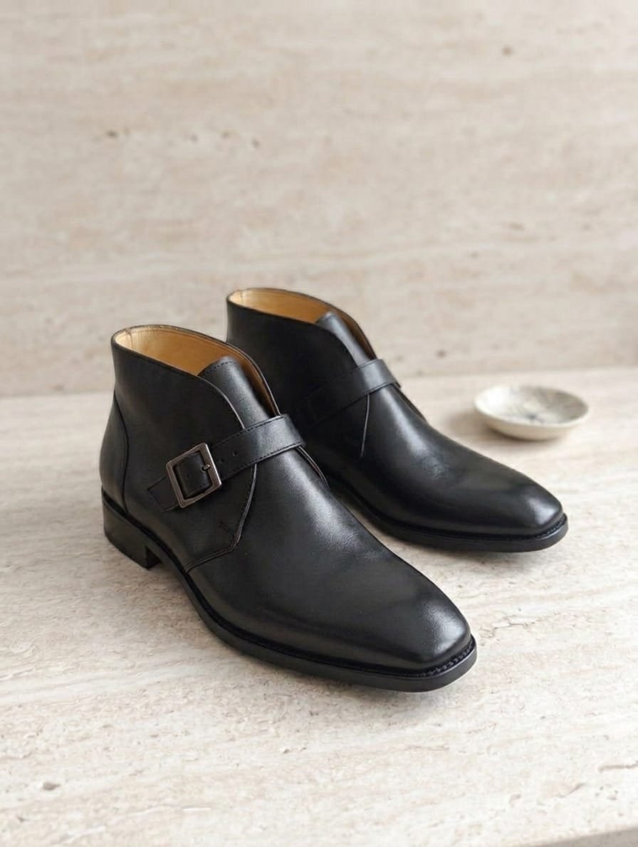 BOTIN SINGLE MONKSTRAP NEGRO