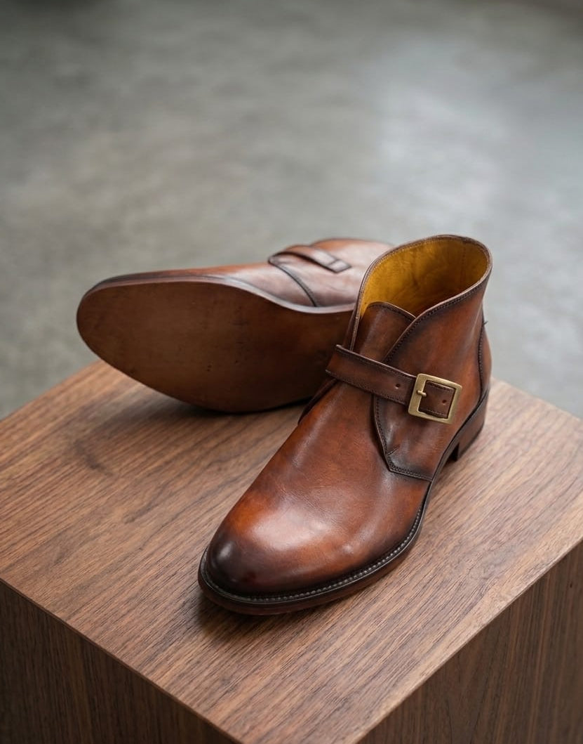 BOTIN ITALIANA MIEL MARMOL