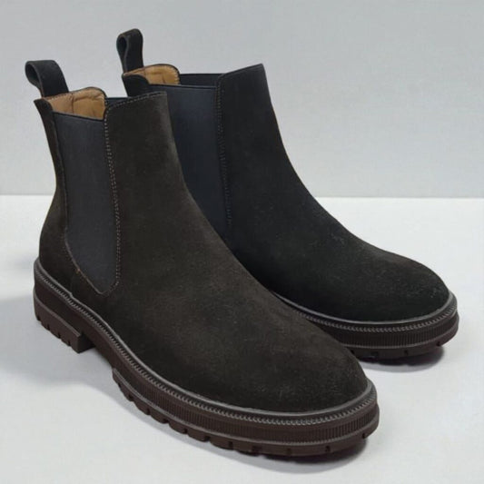 BOTÍN CHELSEA CUERO CAFÉ TALLA 39