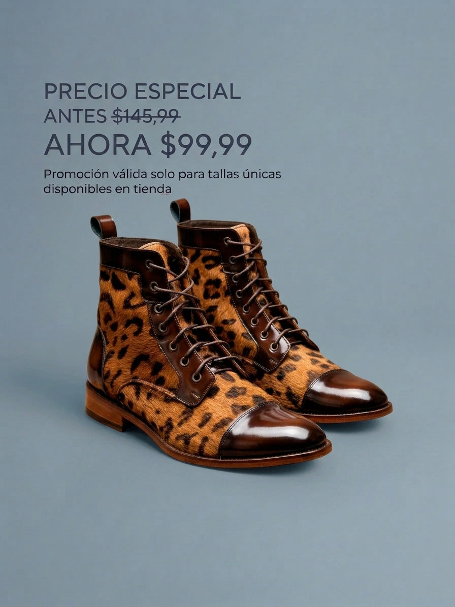 JACK BOOT WILD LEOPARD