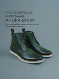 BOTÍN GOODYEAR VERDE 6 OJLAES