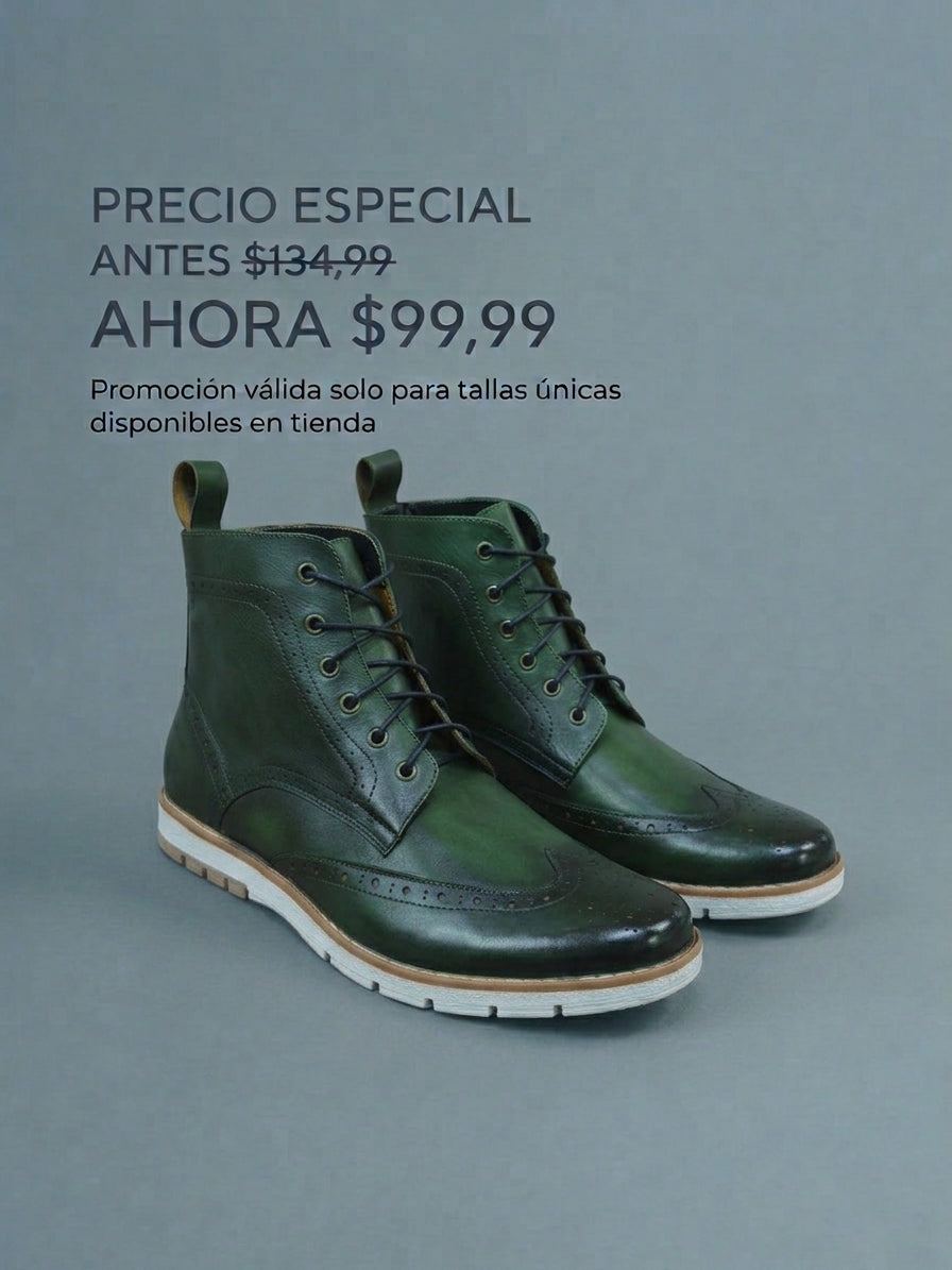 BOTÍN GOODYEAR VERDE 6 OJLAES
