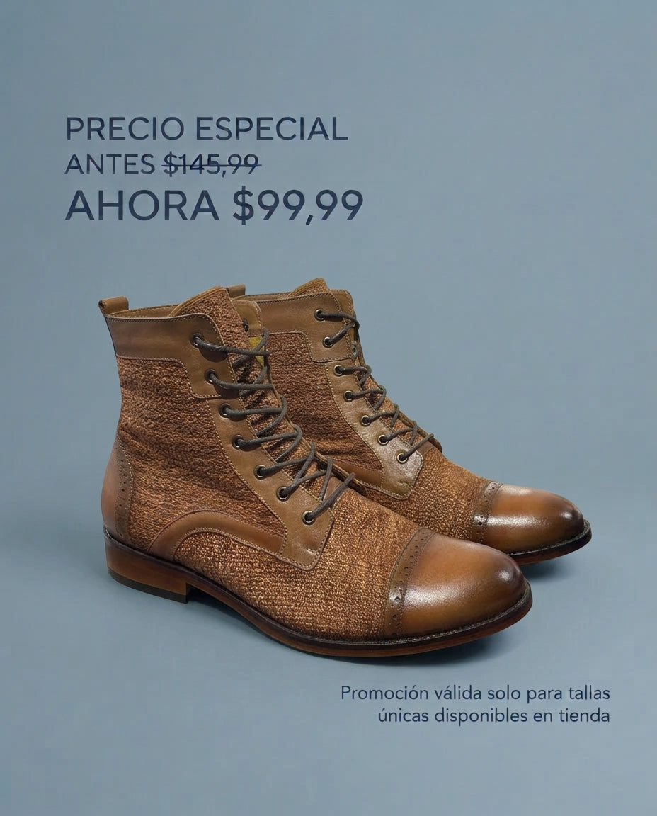 JACK BOOT MIEL TEXTIL