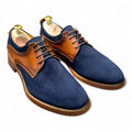 DERBY TINTORETO GAMUZA AZUL