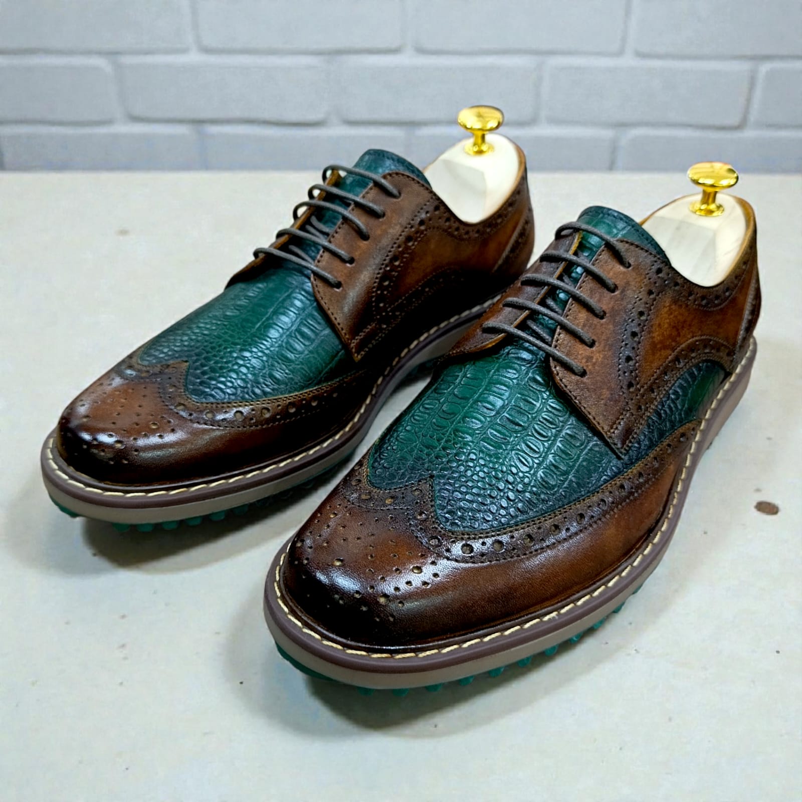 DERBY CAFE VERDE CROCO