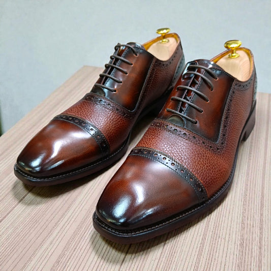 VASCO BRONCE CUERO PRENSADO