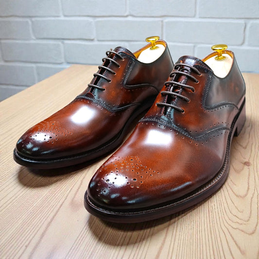 ZAPATO DIGMAN BRONCE MONOGRAMAS