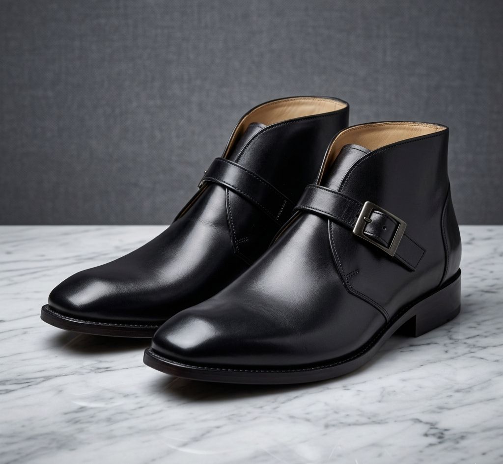 BOTIN SINGLE MONKSTRAP NEGRO