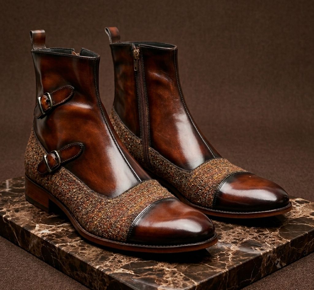BOTINES BERNOULLI BRONCE