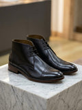BOTINES ESTILO CHUKKA CON PUNTERA