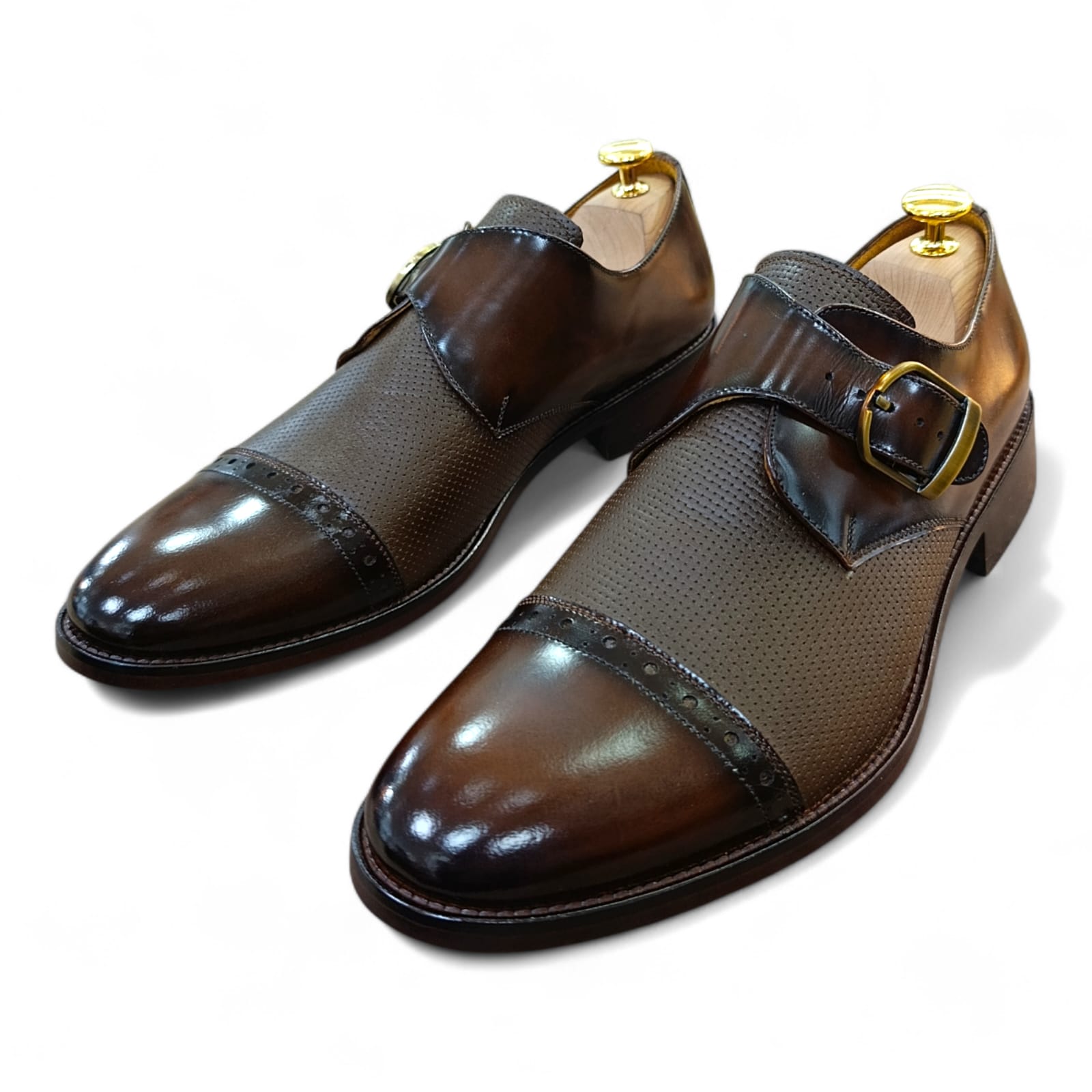 SINGLE MONKSTRAP CAFE PISO SUELA TIPO I