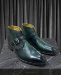 BOTIN SINGLE MONKSTRAP VERDE MARMOELADO