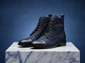 JACK AZUL CUERO Y TEXTIL