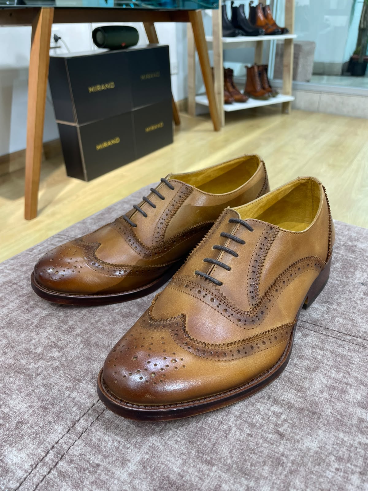 OXFROD MIEL FULL BROGUE