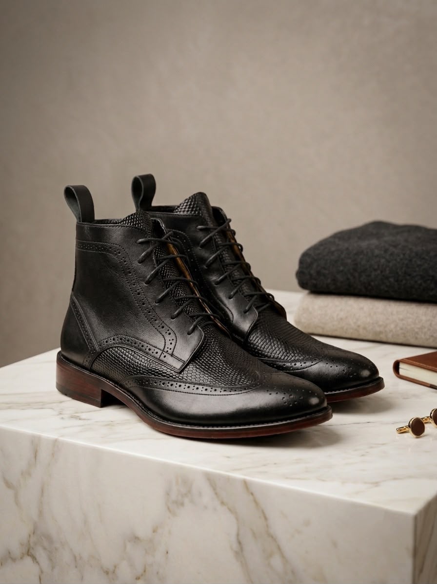 CHUKKA BOOTS CUERO PRENSADO