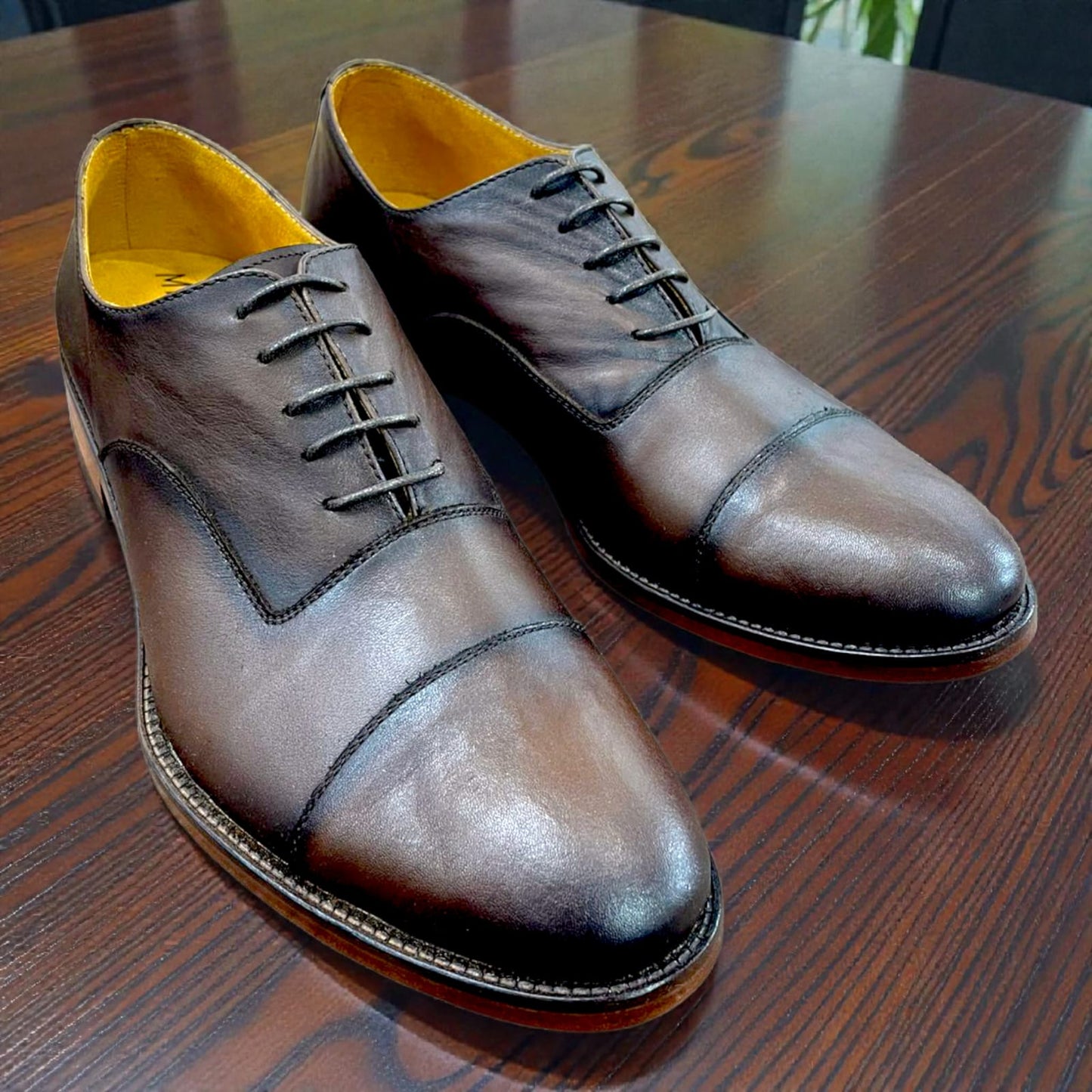 ZAPATO OXFORD CLÁSICO CAFÉ TALLA 42