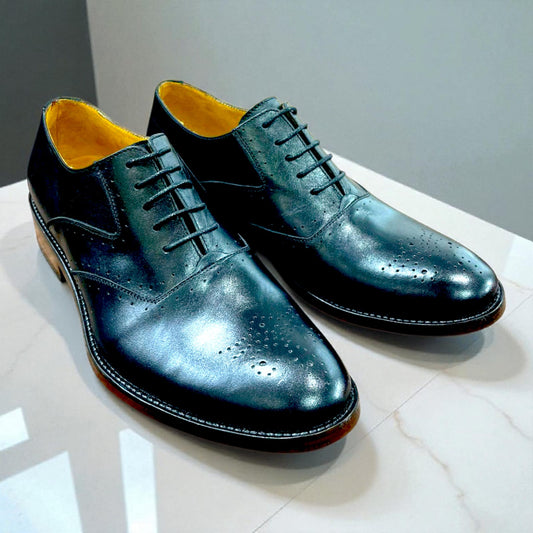 ZAPATO OXFORD DIGMAN CUERO NEGRO TALLA 38