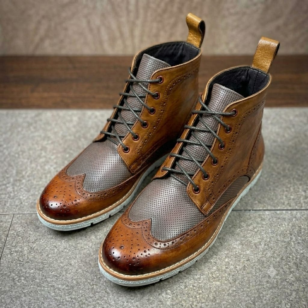 BOTIN GOODYEAR AMADERADO - ESTERILLADO CAFE
