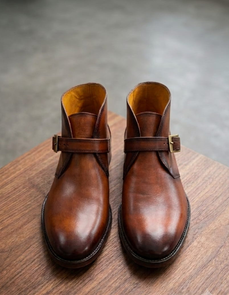 BOTIN ITALIANA MIEL MARMOL