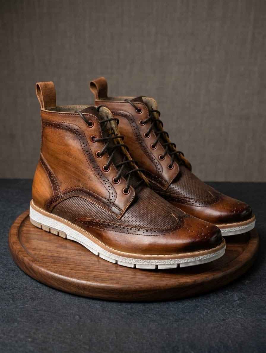 BOTIN GOODYEAR AMADERADO-ESTERILLADO CAFE