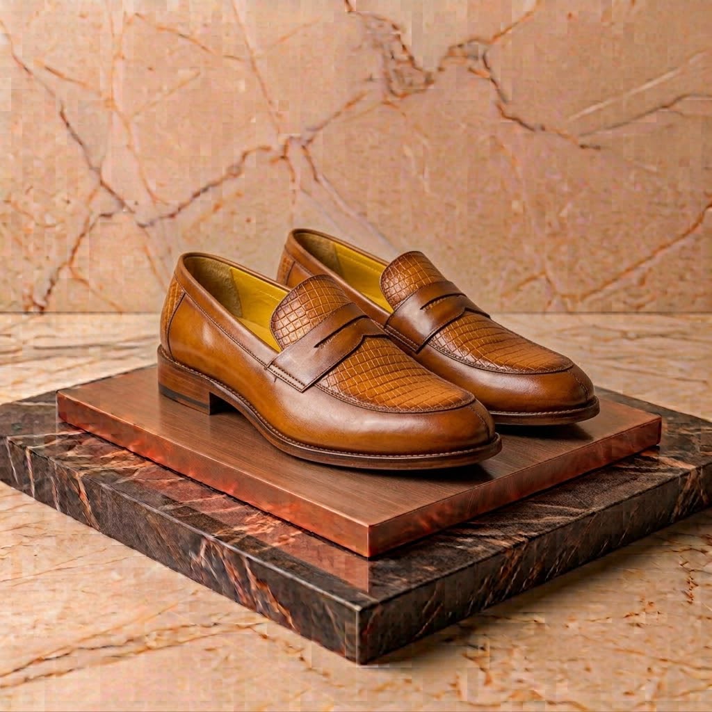 ZAPATO MOCASIN COLOR MIEL